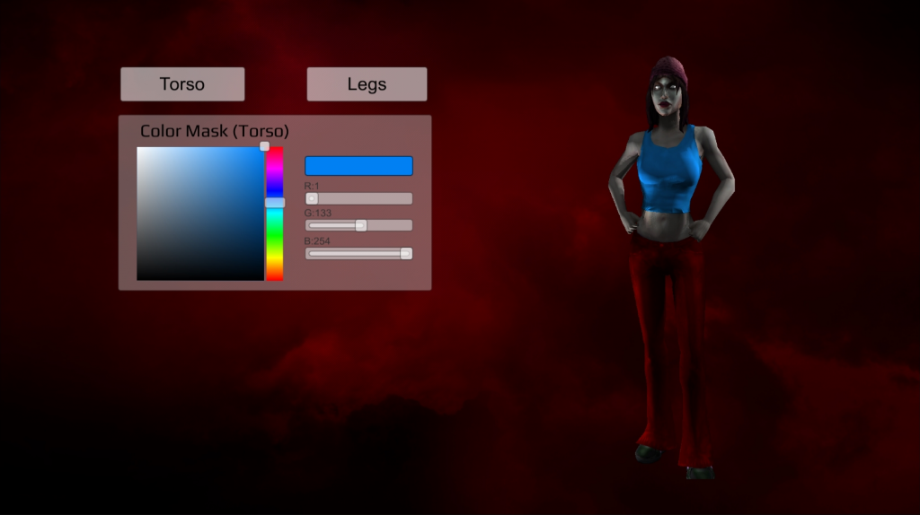 Shader Mask Example Interface