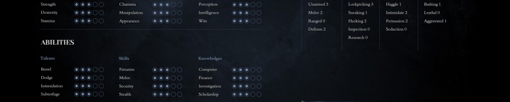Project Vaulderie - Character Sheet v2