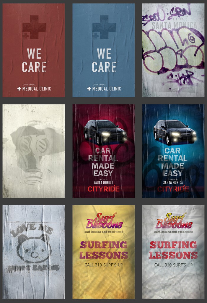 Santa Monica Decals #2